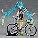 HYKCSS Hatsune Miku Bicicletas Hatsune Miku Lady Cebolla Posure Posure PVC Material Figura Anime Modelo Modelo Toys Regalos
