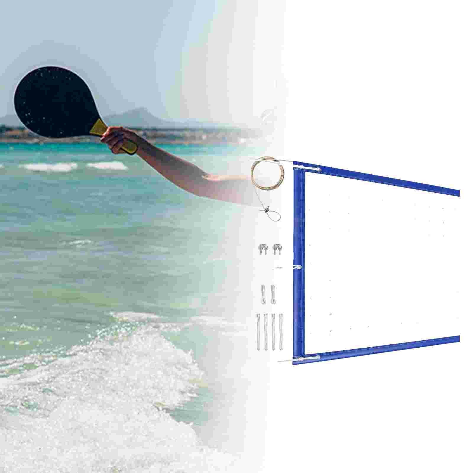 LOVIVER Filet de volley'entraînement Haut de Gamme, Pratique et Facile à Installer, idéal pour la pelouse, la Piscine et Le Jardin. Parfait pour