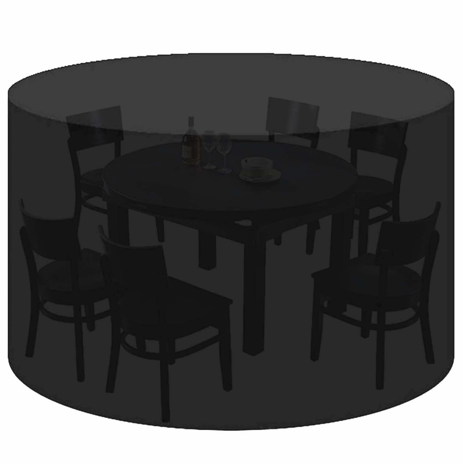 Housse de jardin ronde étanche en Oxford 420D premium 60 x 60 cm résistante aux intempéries