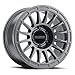 Method Race 314 Custom Wheel - Gloss Titanium Rims - 17" x 8.5", 0 Offset, 5x127 Bolt Pattern, 71.5mm Hub