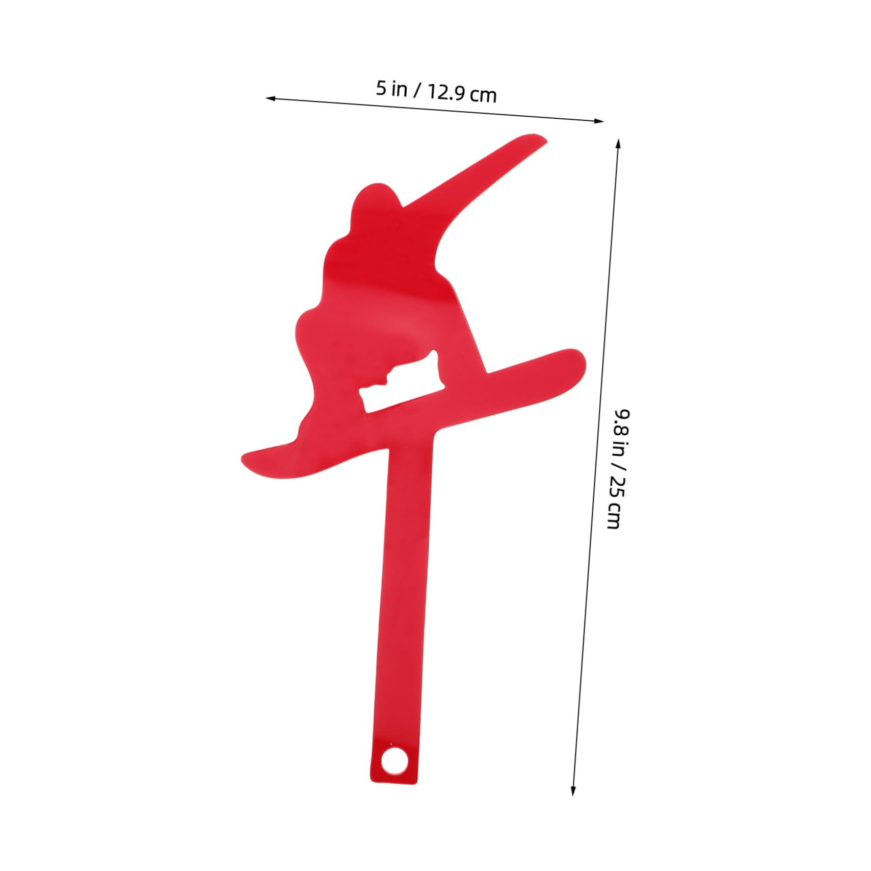 Happyyami Unique Acrylic Ski Dog Mailbox Flag Decorative Mailbox Decor Wall Mount Flag Kit