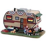 Lemax 2018 Summer Americana Summer Trailer Lighted Porcelain Building 85392