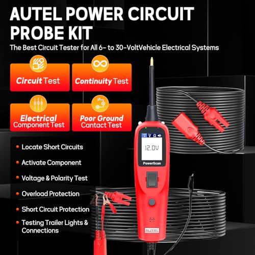 image for Autel PowerScan PS100 Automotive Circuit Tester, Power Circuit Probe S