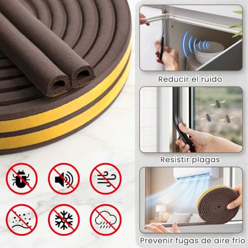 La Mejor Selección de Burletes de puerta los 5 mejores. 11 Burletes de puerta marca INGEQUIS (2)