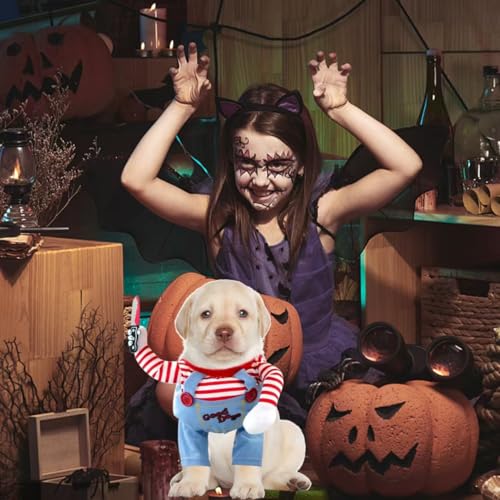 Cosplay Party Anzug für Haustier, Halloween Kostüme für Hunde, Lustige hundekatze Kostüm, Verkleidungen für Haustier, Haustierkostüm Cosplay-Outfit, für die Meisten Hunde und Katzen