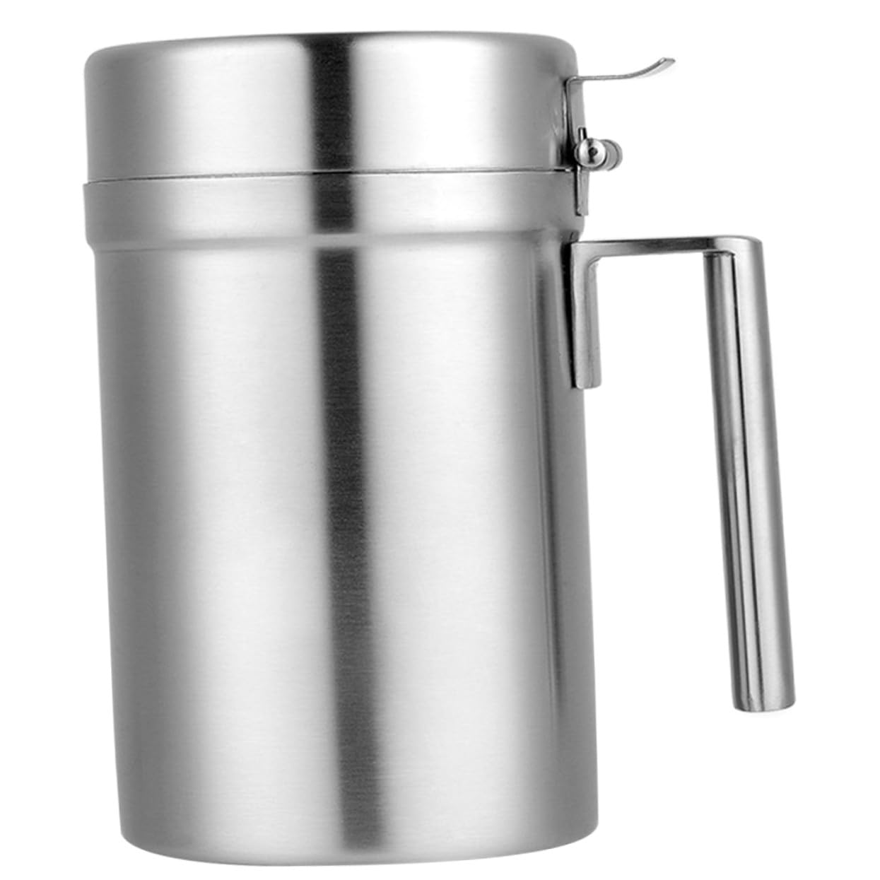 Ipetboom Aceitera Dispensadora de Cocina Botella de Aceite Prueba de Goteo para Cocinar Restaurantes y Barbacoas de Material de Acero Inoxidable Vinagrera Práctica para Salsa de Soja y Vina