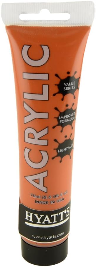 Hyatt's Titanium White Acrylic Paint | 32 Oz Acrylic Paint Jar Artist Grade | Quick Drying and Non Toxic Paint | Heavy Body Acrylic Paint I Art Supplies for Painting and Crafts