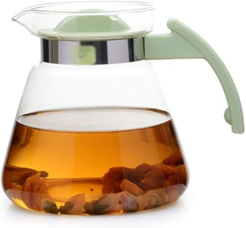 Clear Kettle - Tetera creativa de cristal, con mango extraíble, apta para estufa (27.1 fl oz27 onzas, 50.7 fl oz50.7 onzas, 60.9 fl oz60.8 onzas),