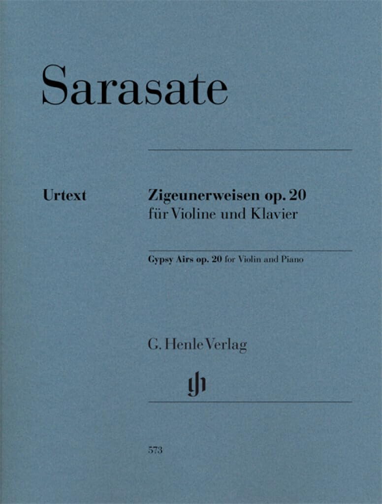 Gypsy Airs - op. 20 - violin and piano - with marked and unmarked string part - ( HN 573 )