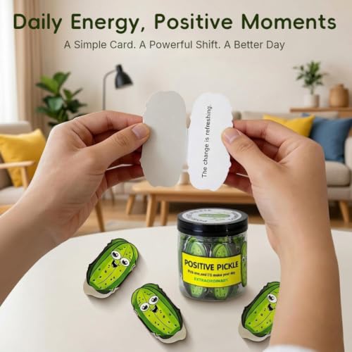Image of HASTHIP 60 Affirmation Cards Jar for Encouragement Support