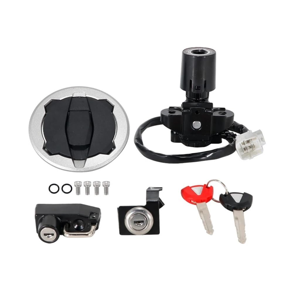 Set interruttore di blocco chiave di accensione Kit chiave moto for EX500 500 ER500 Z500 ER500 Z500 ABS SE SE ABS OEM: 27048-5276