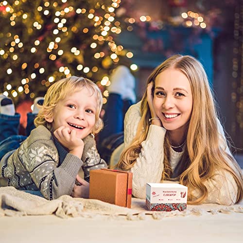 MarckersHome Zappelspielzeug-Set Anti-Stress Fingerwürfel Spielzeug Push Bubble Schlüsselanhänger Anti-Estrees Würfel mit 6 Seiten Funktion für Kinder und Erwachsene Stressaubbau bei Nervösität