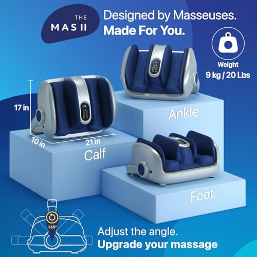 Image of MIKO Shiatsu Foot, Leg and Calf Massager with Heat