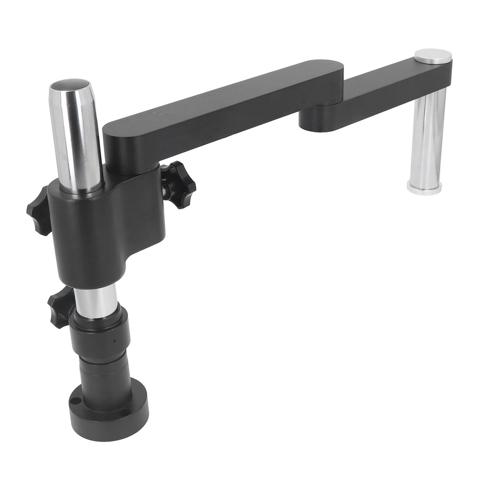 Haofy Supporto per Braccio Flessibile per Microscopio per Saldatura Supporto da Scrivania per Microfono per Carichi Pesanti per Microscopio Elettronico Monoculare Stereo