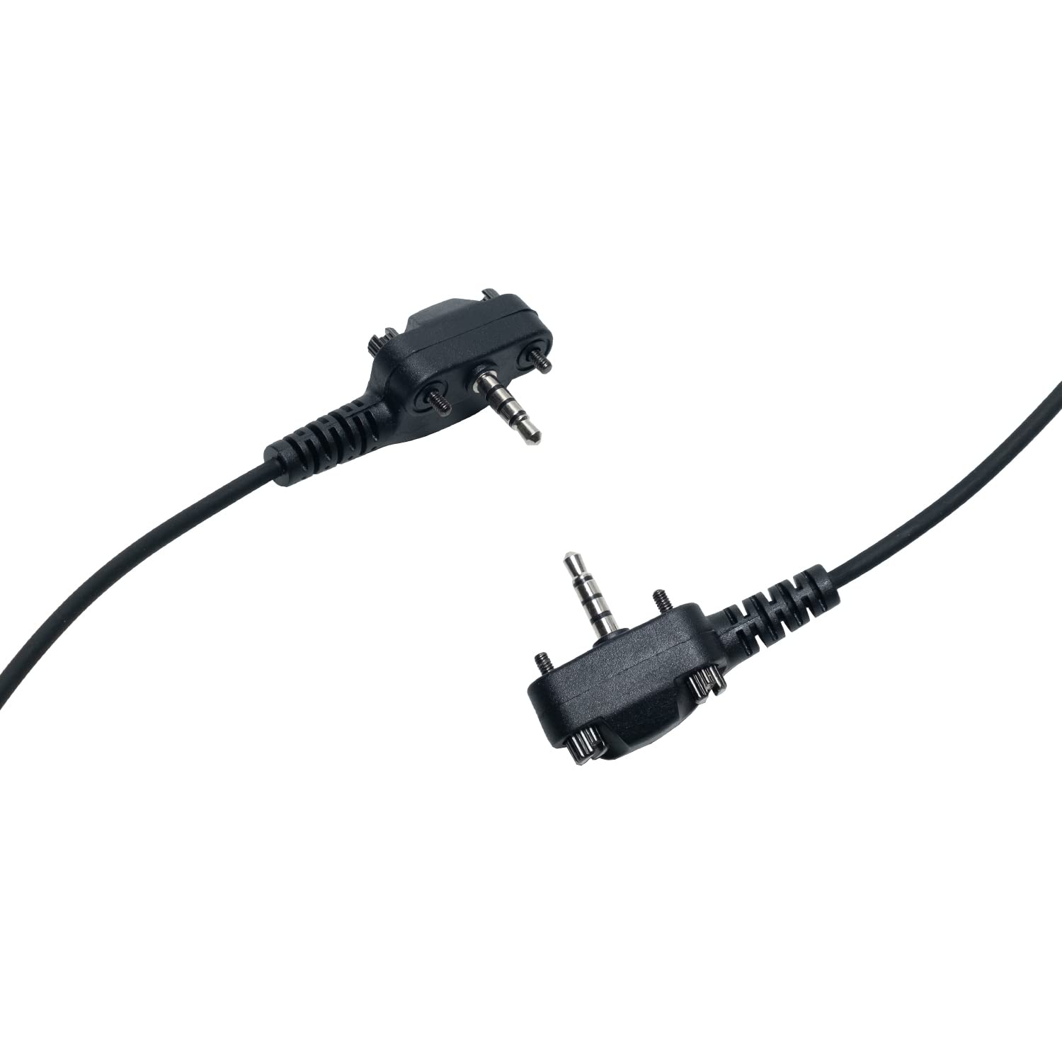 Auriculares para Motorola Yaesu Vertex Standard VX-261 EVX-261 EVX-534 EVX-531 VX-231 351 354 264 454 2 vías Walkie Talkie con tubo acústico encubierto y micrófono PTT, 1 paquete