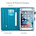Dteck 9.5-10.5 Inch Universal Case, Flip Stand Leather Cover for Galaxy Tab 9.6 9.7 10.1 10.4 10.5 /iPad Pro 9.7 /Dragon Touch 10 10.1 /Lenovo Tab 10.1 10.3 /Android Tablet 10 10.1 Inch, Green Forest