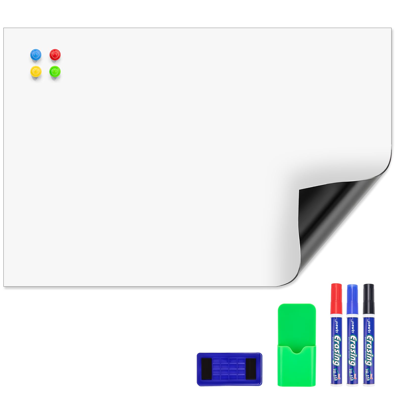 Amazon.co.jp: OWLKELA ホワイトボード シート 60x90cm マグネット対応