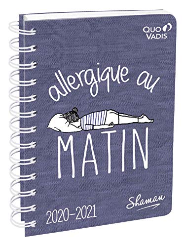 Télécharger Quo Vadis Shaman TEXTAGENDA Spiralé Agenda scolaire Journalier 12x17cm Matin Année 2020-2021 Francais PDF