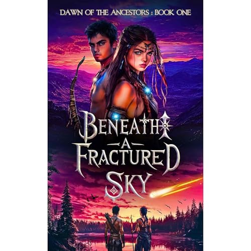 Beneath a Fractured Sky Audiolibro Por J.P. Silverwood arte de portada