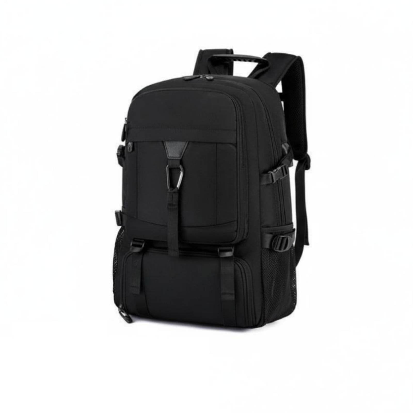MYADDICTION Large Capacity Travel Backpack Water Resistant Luggage Backpack Long-Lasting Travel Rucksack Multi-Compartment for Men, Work, 80L, No Logo Upgrade-image-48