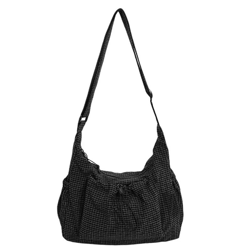 Sac à bandoulière en nylon spacieux pour soulager le poids du dos