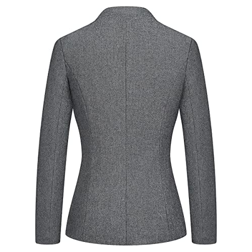 MODFUL Women's Business Pant Suit Set 2 Piece Slim Fit Blazer Jacket One Button Buckle Closure Lady Work Suit for Office3