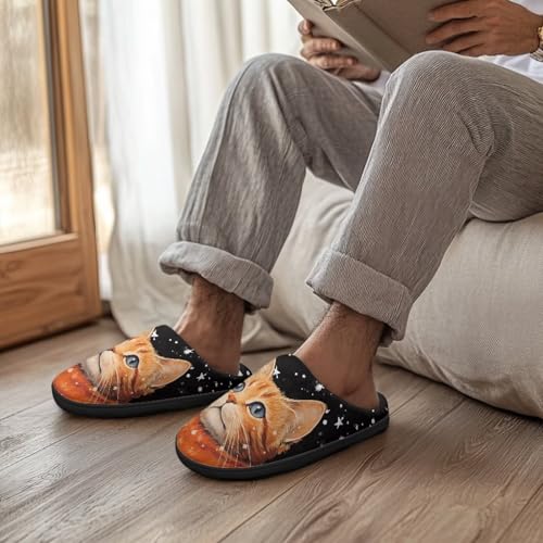 Binienty Womens House Shoes Slippers Indoor Outdoor Vintage Memory Foam Fluffy Slippers Anti Skid2