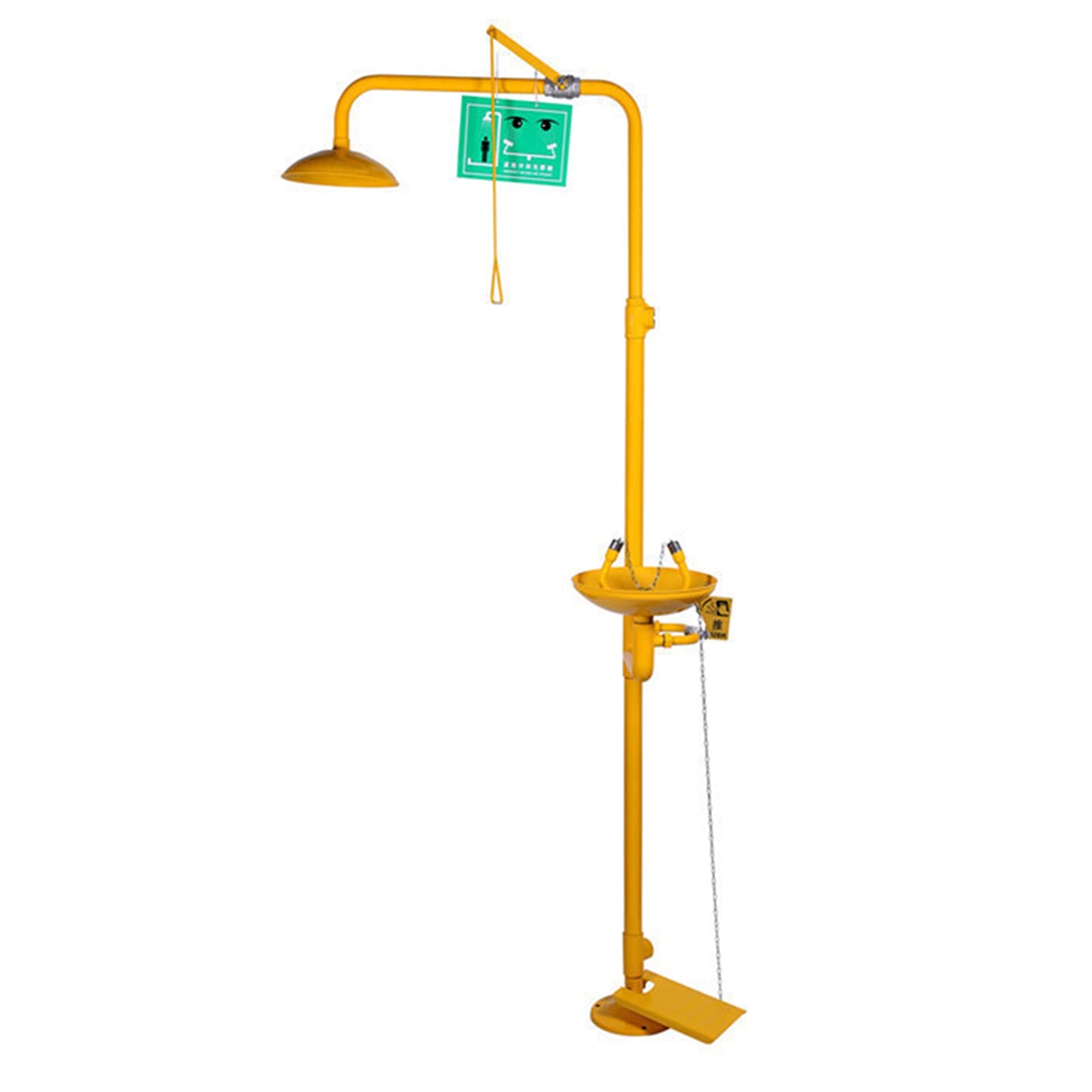 Buy Eye Wash Station, Emergency Eyewash Station with Shower and Eyewash