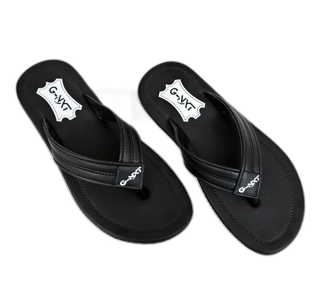 G-NXT FLIP FLOPS AND SLIPPERS FOR MENS (SOILDER G-0045_Tan_9)