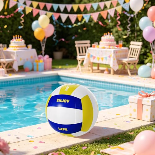 Pelota de playa gigante de 60 cm estilo fútbol e impermeable 3