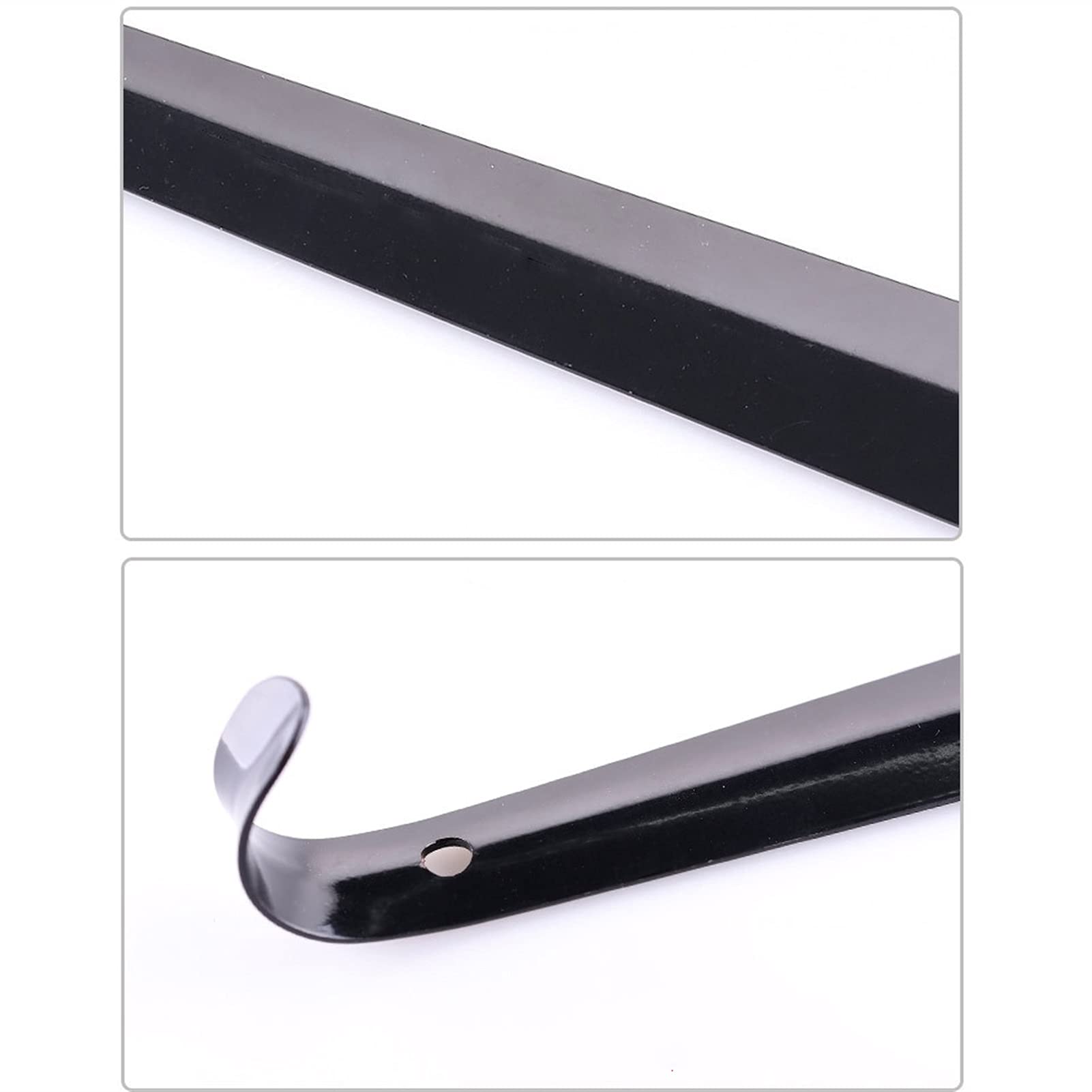 Schuhheber Schuhlöffel aus Metall für den Haushalt, leicht zu tragende Schuhe, ideal für Senioren und Menschen mit eingeschränkten motorischen Fähigkeiten, Schuhlöffel (Farbe: 16,5 Zoll (42 cm) (51