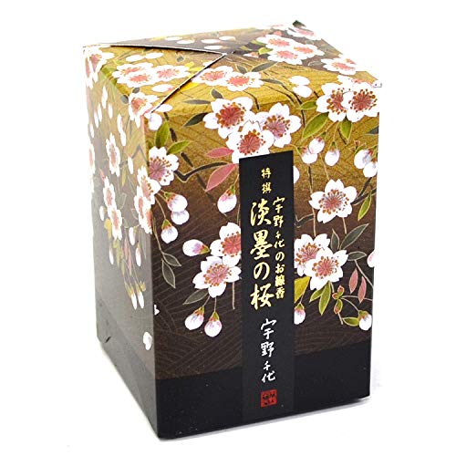 Amazon.co.jp: 宇野千代のお線香 特選淡墨の桜 ミニ 約70g 線香