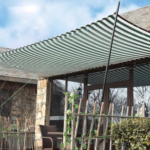 Filet pare-soleil d'extérieur 4x6m couverture végétale pavillon cour