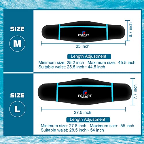 image for Fstcrt Swim Belt, Flotation Belt, Water Weights for Pool Exercise Set,