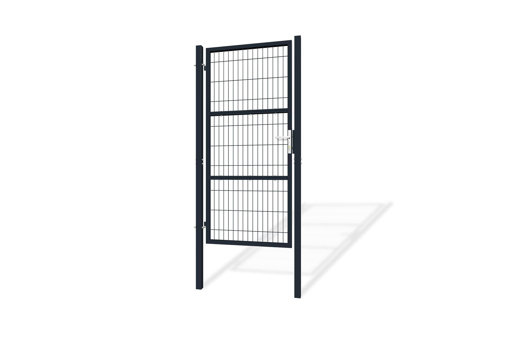 Portillon de jardin 2m de haut pour sécuriser la cour familiale