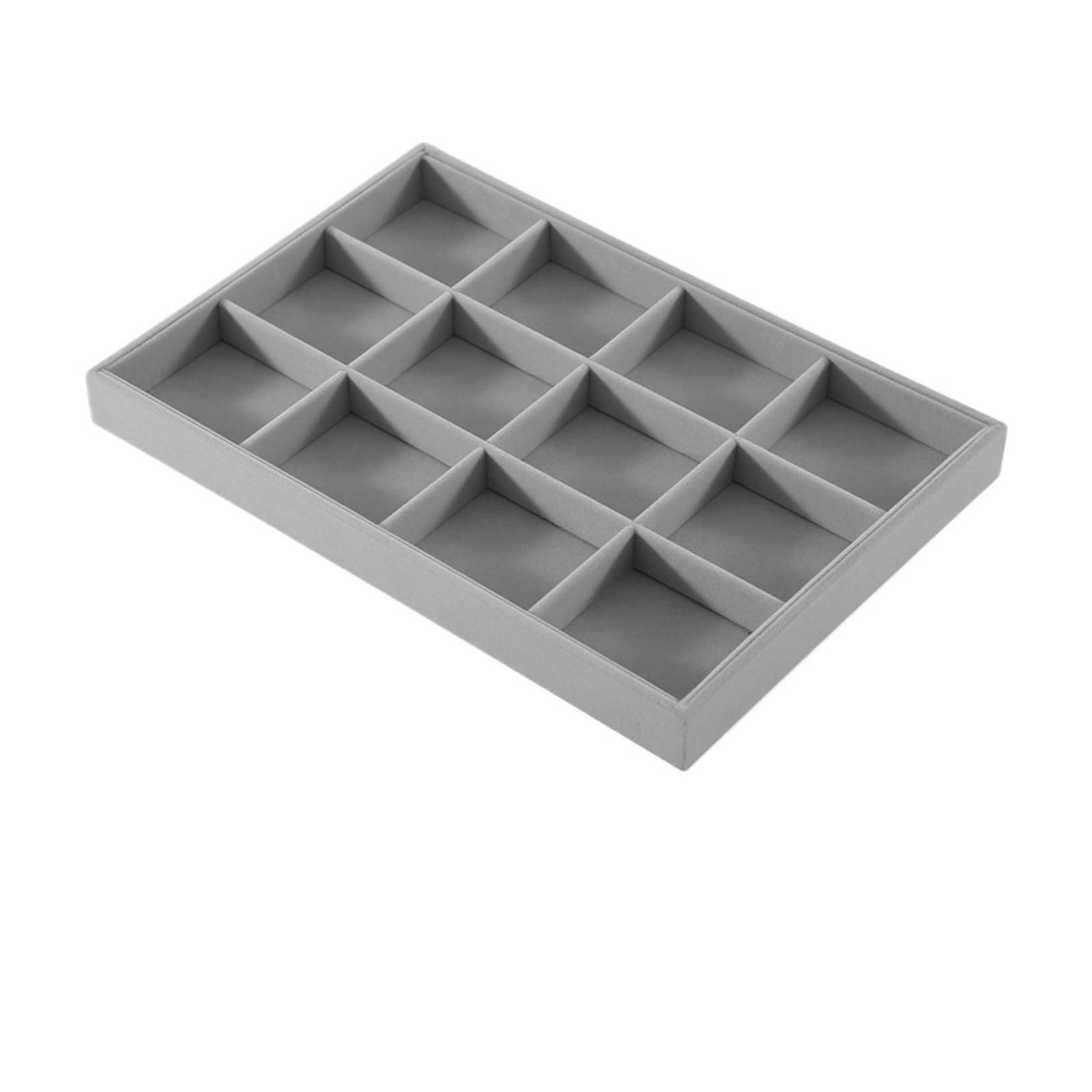 YUSUZH Ring Earring Bracelet Necklace Display Tray Table Top Stackable Drawer Storage Jewelry Organizer for Rings, Earrings
