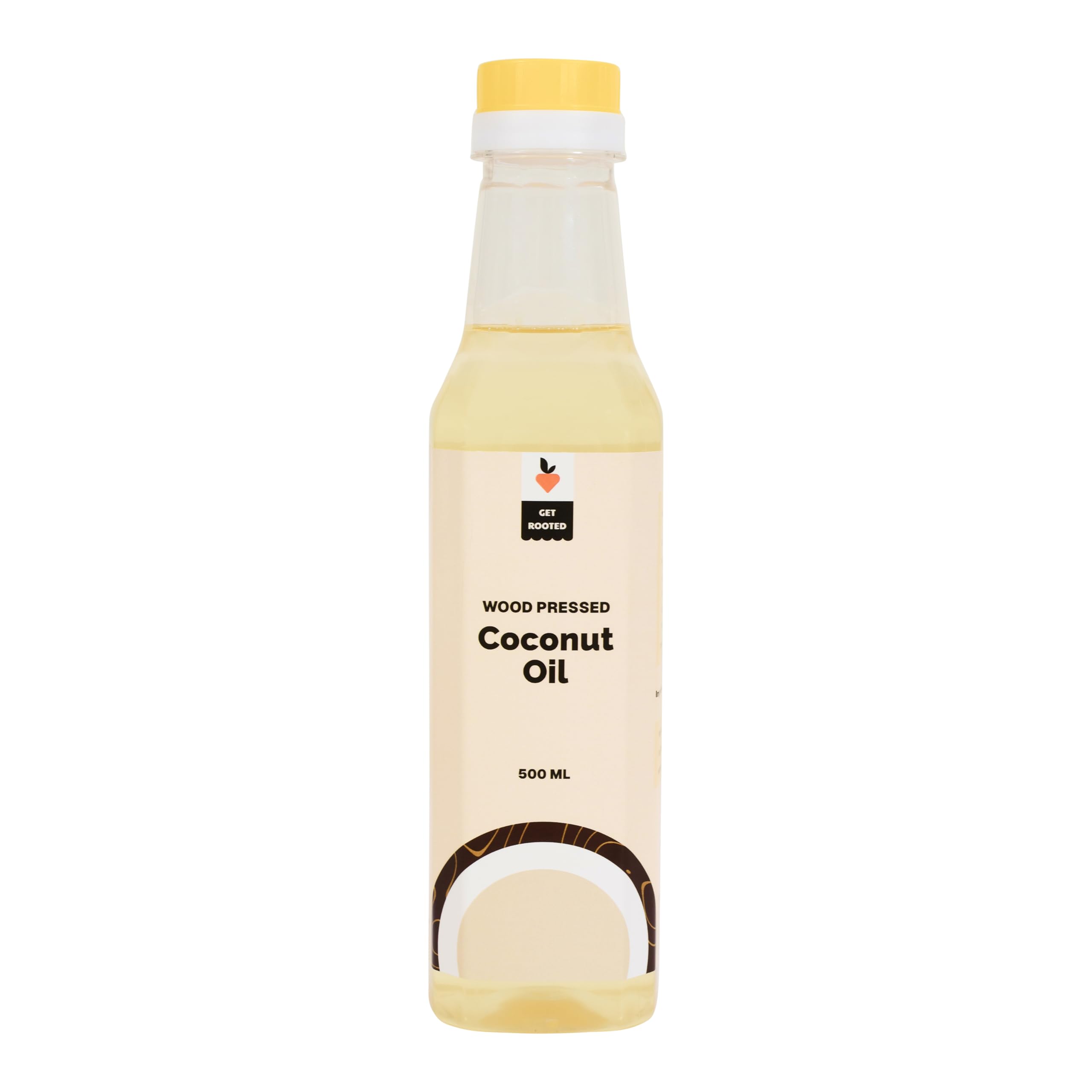 Get Rooted Virgin Coconut Oil 500 ml - Cold Pressed For Cooking | Baby Massage | Nourish Hair & Skin | Edible Organic Wood Pressed (B0DD8LPL5N) Amazon Price History, Amazon Price Tracker