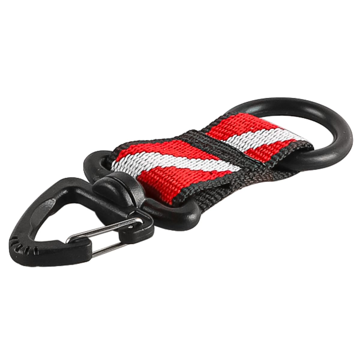 Supporto per boccaglio Scuba Octopus Anello di fissaggio in silicone per boccaglio per erogatore di 2° stadio con clip a molla