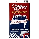 Pistoneeze Classic Sport 20w50 (5L) – Multigrade Engine Oil, 5 Litres, for Classic and Historic Engines