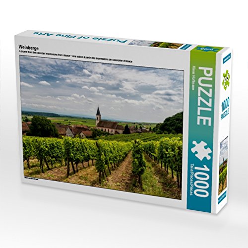 CALVENDO Puzzle 'Weinanbaugebiet Toskana' – 1000 Teile, 64 X 48 Cm, Premium-Qualität Aus Europa