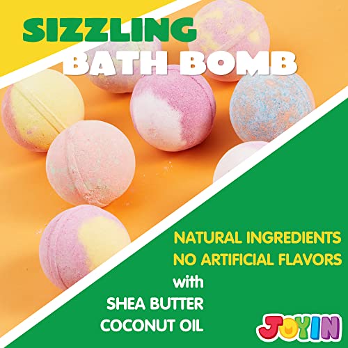 8 Pack Bubble Bath Bombs For Kids With Mochi Squishy, Surprise Toy Inside, Natural Essential Oil Spa Bath Fizzies Set, Kids Safe Christmas Gift For Boys And Girls #TOP5