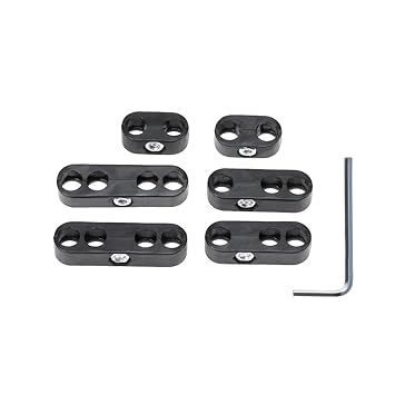 Leepesx 7mm 8mm Spark Plug Wire Separators Dividers Looms Compatible with Chevy Compatible with Ford & Mopar