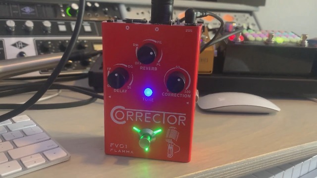 Watch FLAMMA FV01 Vocal Pitch Correction Pedal Vocal Effects