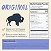 Patagonia Provisions Bison Sticks - Original | 100% Grass-Fed, 8g of Protein, 60 Calories | No Artificial Ingredients, Added Flavors, Fillers, or Nitrates | Pack of 12, 1 oz Each | Buffalo Jerky