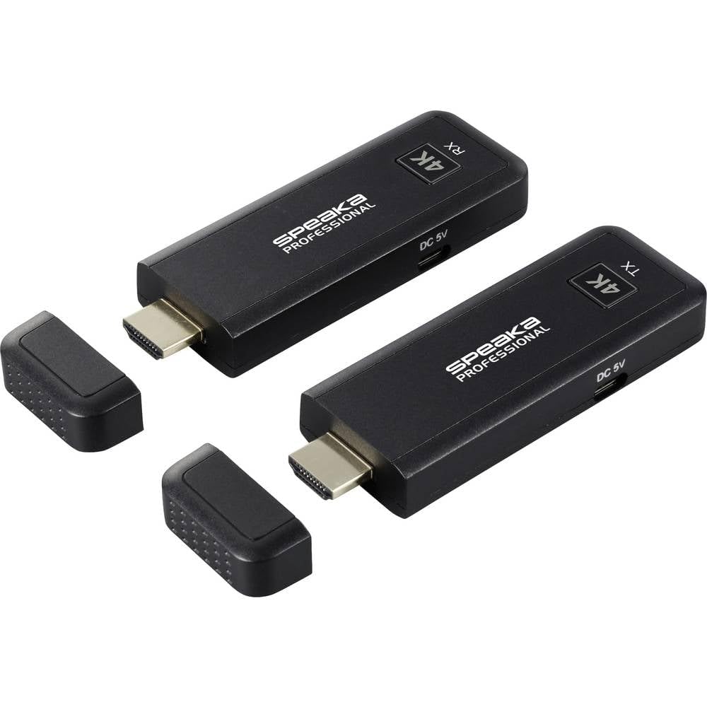 SpeaKa Professional SP-TR-450 Wireless HDMI Transmitter and Receiver units