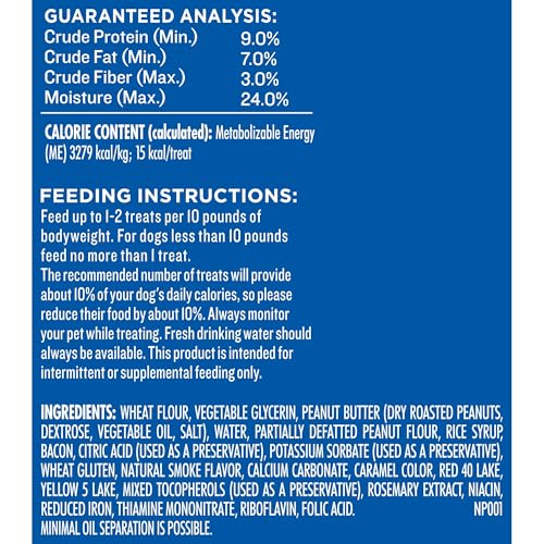 Image of Milk-Bone Soft & Chewy Peanut Buttery Bites, 4.5 Oz. Bag