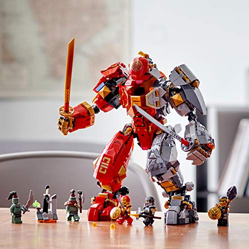 LEGO Ninjago - 71720 Feuer-Stein-Mech (968 Teile) – Bild 8