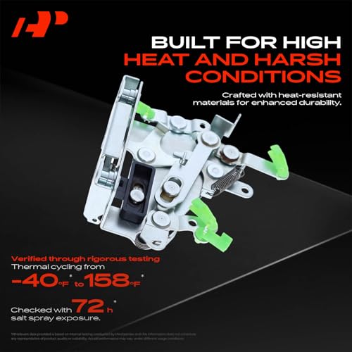 Image of A-Premium Right Passenger Side Door Lock Latch Compatible with 2005-2024 Peterbilt Vehicles - 330 335 337 340 348 365 367 379 382 386 388 389, Replace# R566035001R