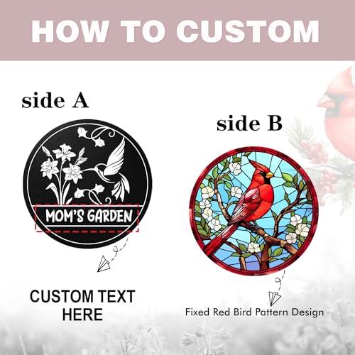Image of ASTARIN Personalized Wind Chimes Outdoor Large Deep Tone,Large Customized Wind Chimes for Outside Tuned Relaxing Soothing Low Bass,Memorial Windchimes Sympathy for Mom Dad