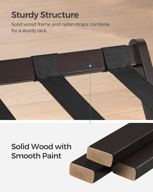 SONGMICS-Luggage-Rack-Wood-Luggage-Rack-for-Guest-Room-Folding-Suitcase-Stand-for-Hotel-Bedroom-Heavy-Duty-Holds-up-to-121-lb-Expresso-and-Black-URLR006R01